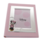 Children's photo album Minnie Mouse pink with silver 31cm