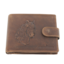 Men's Wallet Leather Brown Cal
