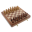 Exclusive Magnetic Chess box, pieces of Maple and Acacia wood 25cm