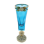 Kék Murano Luxus Hortenzia váza 47cm