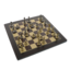 Elegant wood and metal chess 30cm