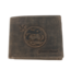 Men's wallet brown leather zodiac Pisces