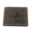 Men's wallet brown leather zodiac Taurus