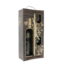Set cadou vin personalizat Nasii cu pahare cutie lemn