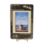 Funny Christmas card All Inclusive wood with stand