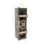 Personalized bottle in a box with a wenge number