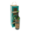 Personalized bottle in a green box with a number