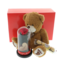 Gift set with teddy bear and cryogenic rose I love you