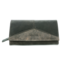 Portofel dama piele verde Genuine Giultieri 18cm