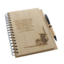 Gift teachers Bamboo Agenda Personalized with Pix