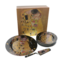 Set 7 Farfurii cu paleta prajituri Gustav Klimt Sarutul