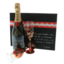 Set cadou Moet personalizat cu pahare Viata