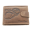 Brown Leather Wallet – Police Handcuffs Design