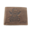 Wanted Men’s Wallet – Genuine Brown Leather, Western Style