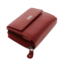 Portofel dama Ruby piele naturala rosie 10x13cm