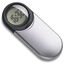 Magnifier with clock