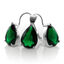 Green Tear Jewlery