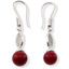 Hot Pearl Silver Earrings