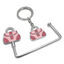 Bag hanger and keyring set