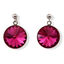 Pink Swarovski Earrings