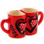 Heart Shaped Pair Mugs