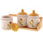 Set 3 spice containers Sunflower
