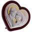 Holy Family Heart Shaped Icon