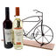 Bicycle with 2 Bottles of Wine