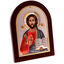 Orthodox Icon Silver with Jesus Colored