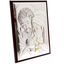The Holy Family silver plated 3D Icon