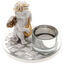Aromatherapy set with candle holder with angel
