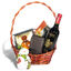 Frosty the Snowman gift basket