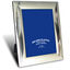 Silver plated photo frame 6x8in