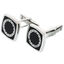 Greek Style Silver Cufflinks