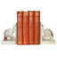 Marble elephant book support