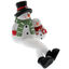 Snowman with Hat and long legs