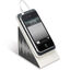 Mobile phone stand with speakers
