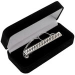 Silver Pattern Tie Pin 2