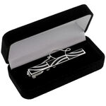 Silver Lines Tie Pin 2