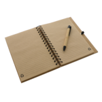 Agenda din bambus personalizată cu corabie– „Scrie propria ta poveste” 5