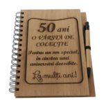 Personalized Bamboo “A Collection Age” Notebook – 21 cm 2