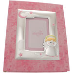 Pink Photo Album with Frame for Girls 2