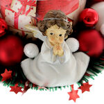 Angel candle Christmas arrangement 4