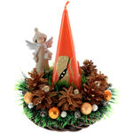 Orange dream Christmas arrangement 1