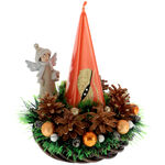 Orange dream Christmas arrangement 4