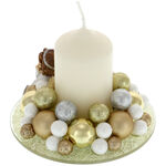 Golden Angel Christmas Candle 2