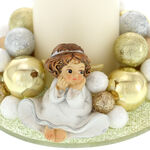 Golden Angel Christmas Candle 3