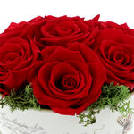 Red Forever Rose Flower Arrangement 4