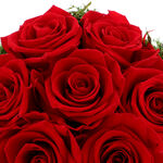 Red Forever Rose Flower Arrangement 5