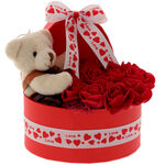 Rose decoration with teddy bear 2